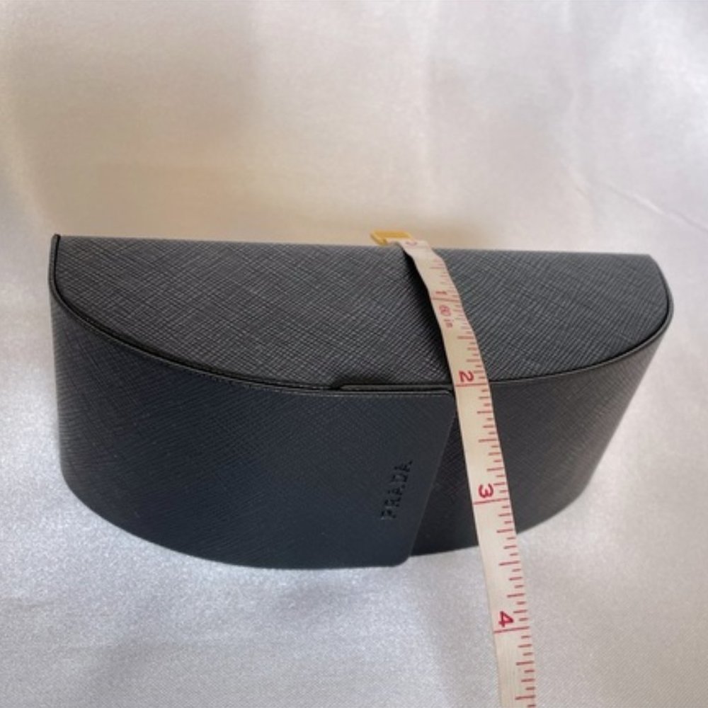 Prada Sunglasses Case Set,Black Magnetic Clamshell,Boxed,Cleaning Cloth,AuthCard - Picture 9 of 13